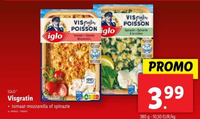 Iglo Visgratin