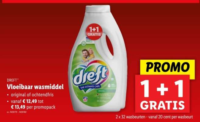 Dreft Vloeibaar Wasmiddel