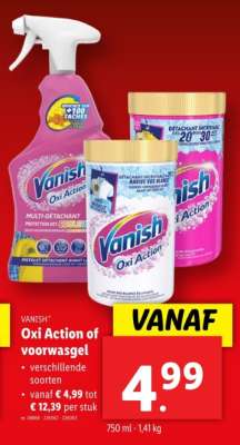 Vanish Oxi Action of voorwasgel
