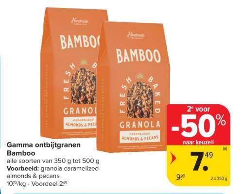 Gamma ontbijtgranen Bamboo