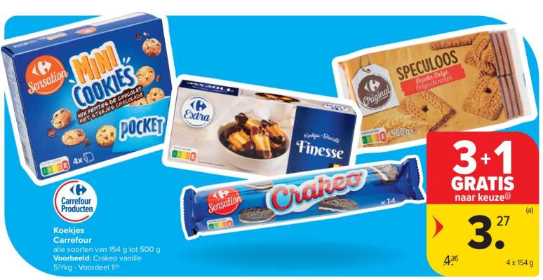 Koekjes Carrefour