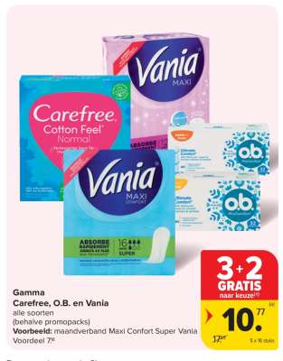 Gamma Carefree, O.B. en Vania