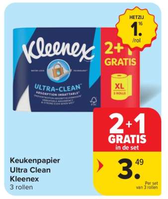 Keukenpapier Ultra Clean Kleenex