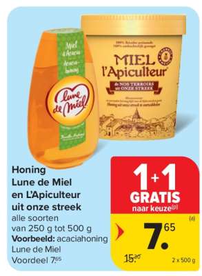 Honing Lune de Miel en L’Apiculteur