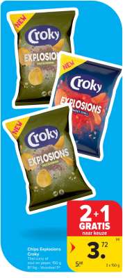 Chips Explosions Croky