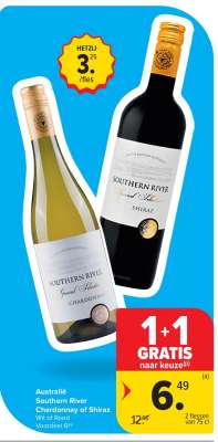 Southern River Chardonnay of Shiraz