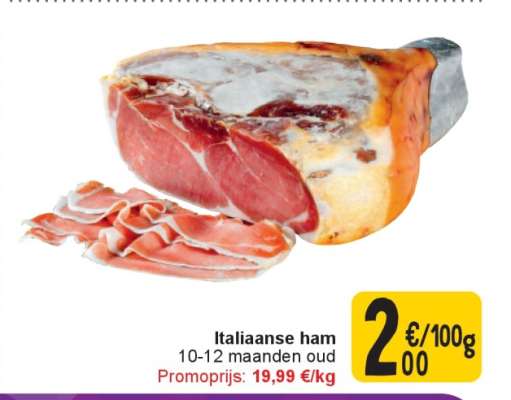 Italiaanse ham