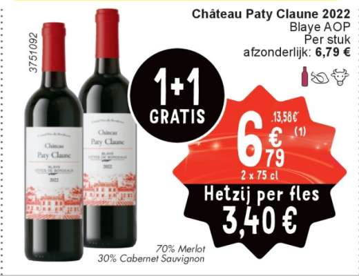 Château Paty Claune 2022