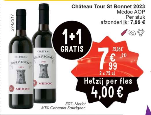 Château Tour St Bonnet 2023