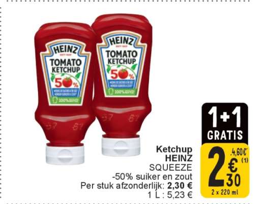Ketchup HEINZ SQUEEZE