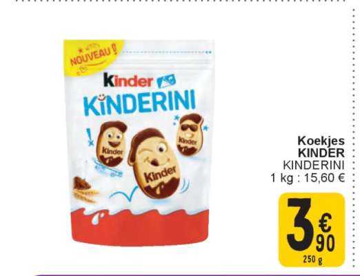 Koekjes KINDER KINDERINI