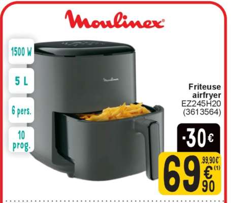 Moulinex Friteuse airfryer EZ245H20