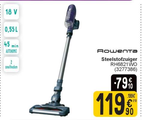 Rowenta Steelstofzuiger RH6821WO