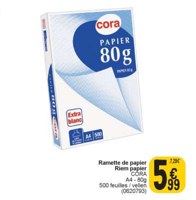 Ramette de papier
