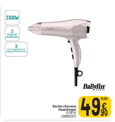 Sèche-cheveux Haardroger D781E