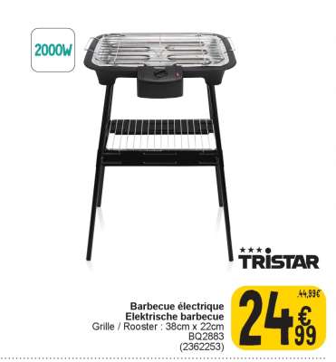 Tristar Barbecue électrique