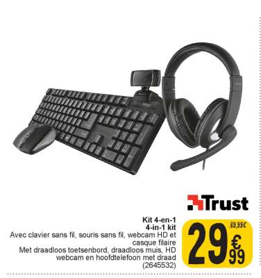 Trust Kit 4-en-1