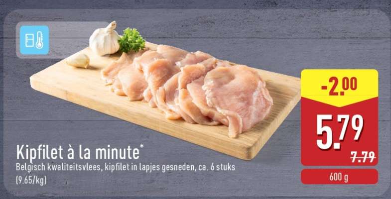 Kipfilet à la minute
