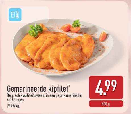 Gemarineerde kipfilet