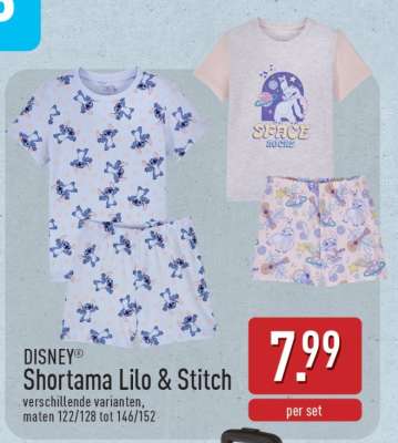 Shortama Lilo & Stitch