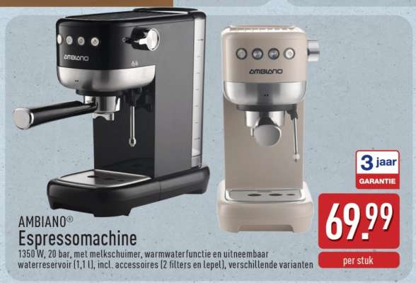 AMBIANO® Espressomachine