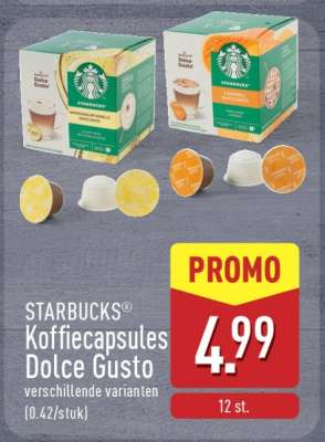 STARBUCKS Koffiecapsules Dolce Gusto