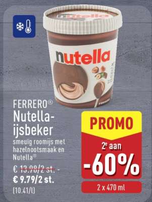FERRERO Nutella-ijsbeker