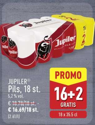 Jupiler® Pils, 18 st.