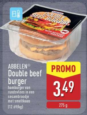 ABBELEN Double beef burger