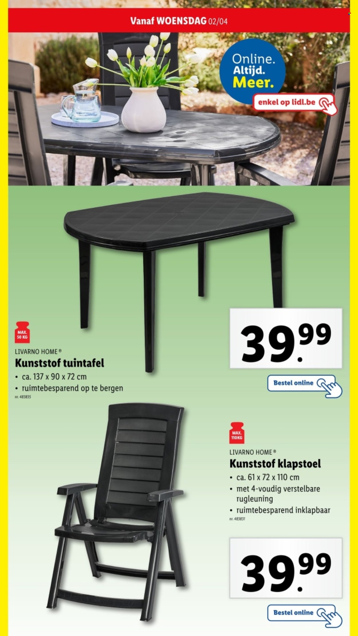Lidl-aanbieding - 02/04/2025 - 13/05/2025. Pagina 1