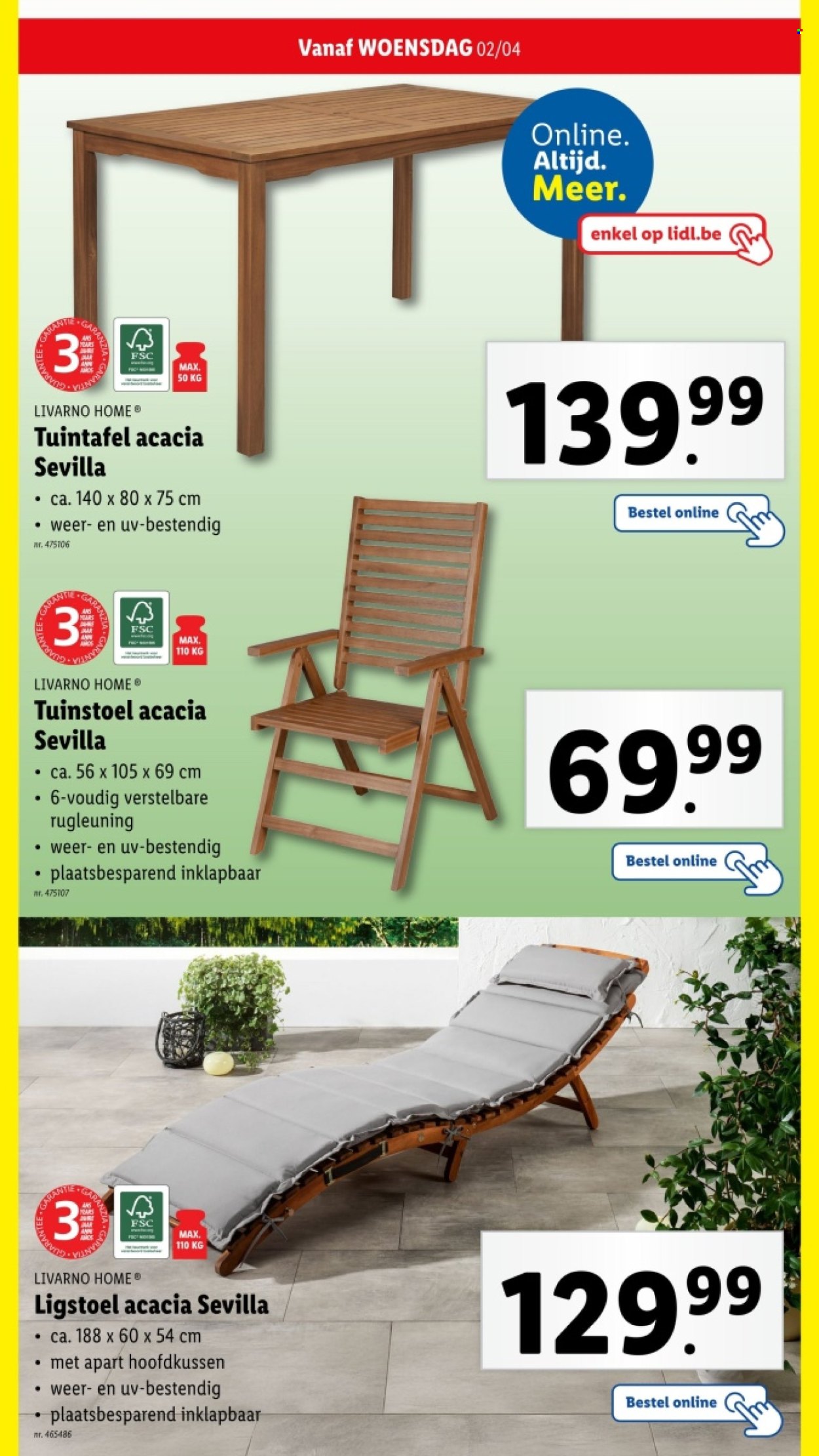 Lidl-aanbieding - 02/04/2025 - 13/05/2025. Pagina 1