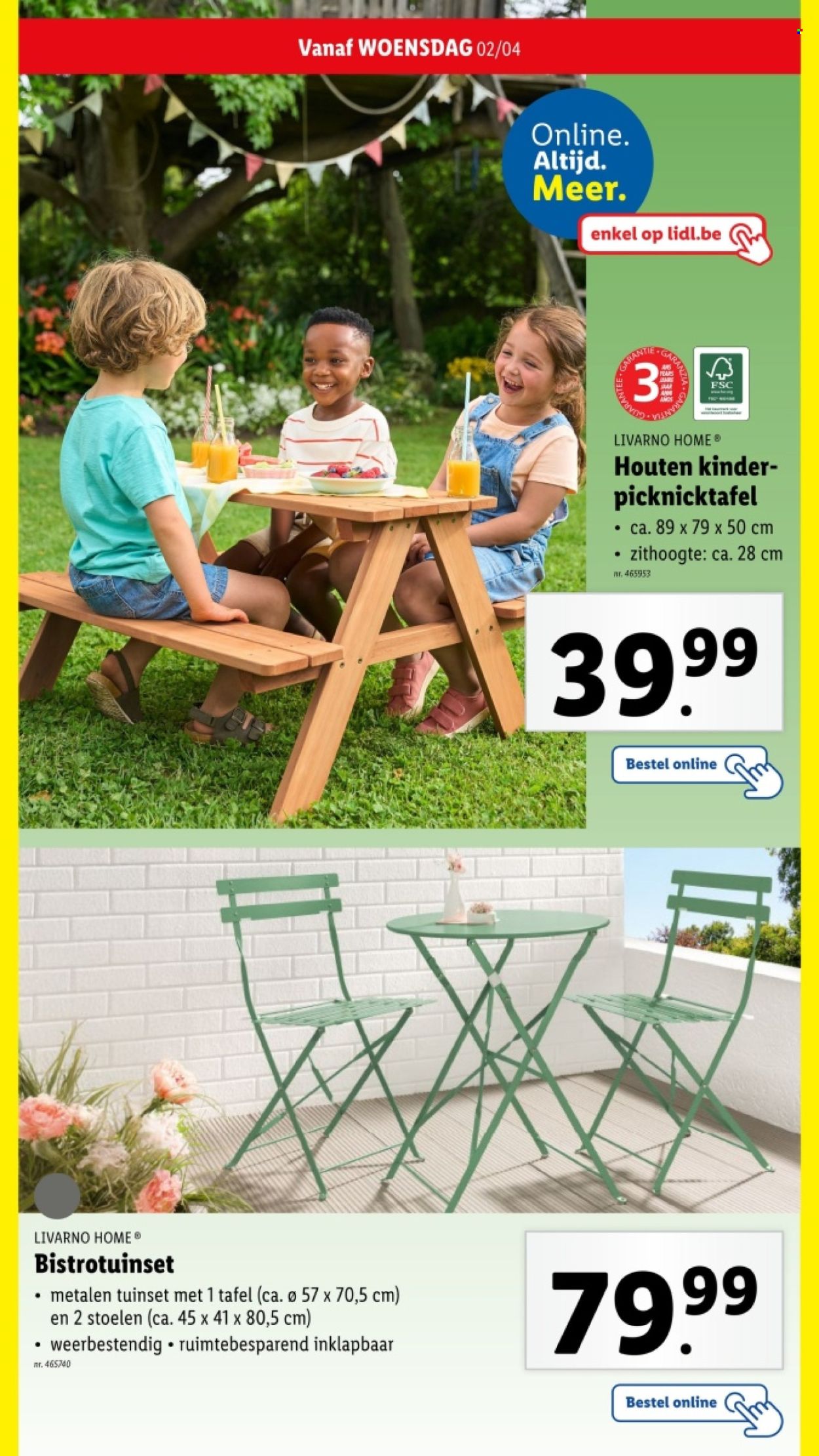 Lidl-aanbieding - 02/04/2025 - 13/05/2025. Pagina 1