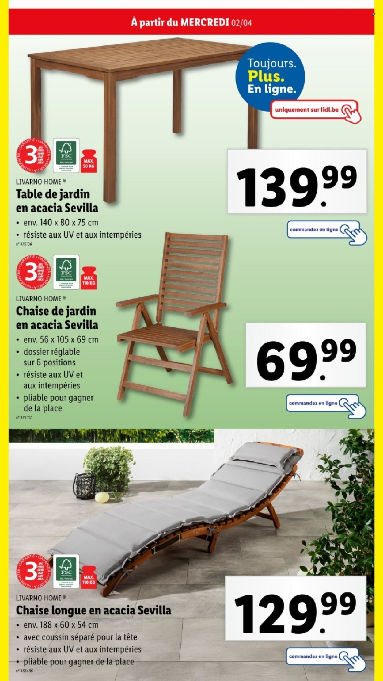 Lidl-aanbieding - 02/04/2025 - 13/05/2025. Pagina 1