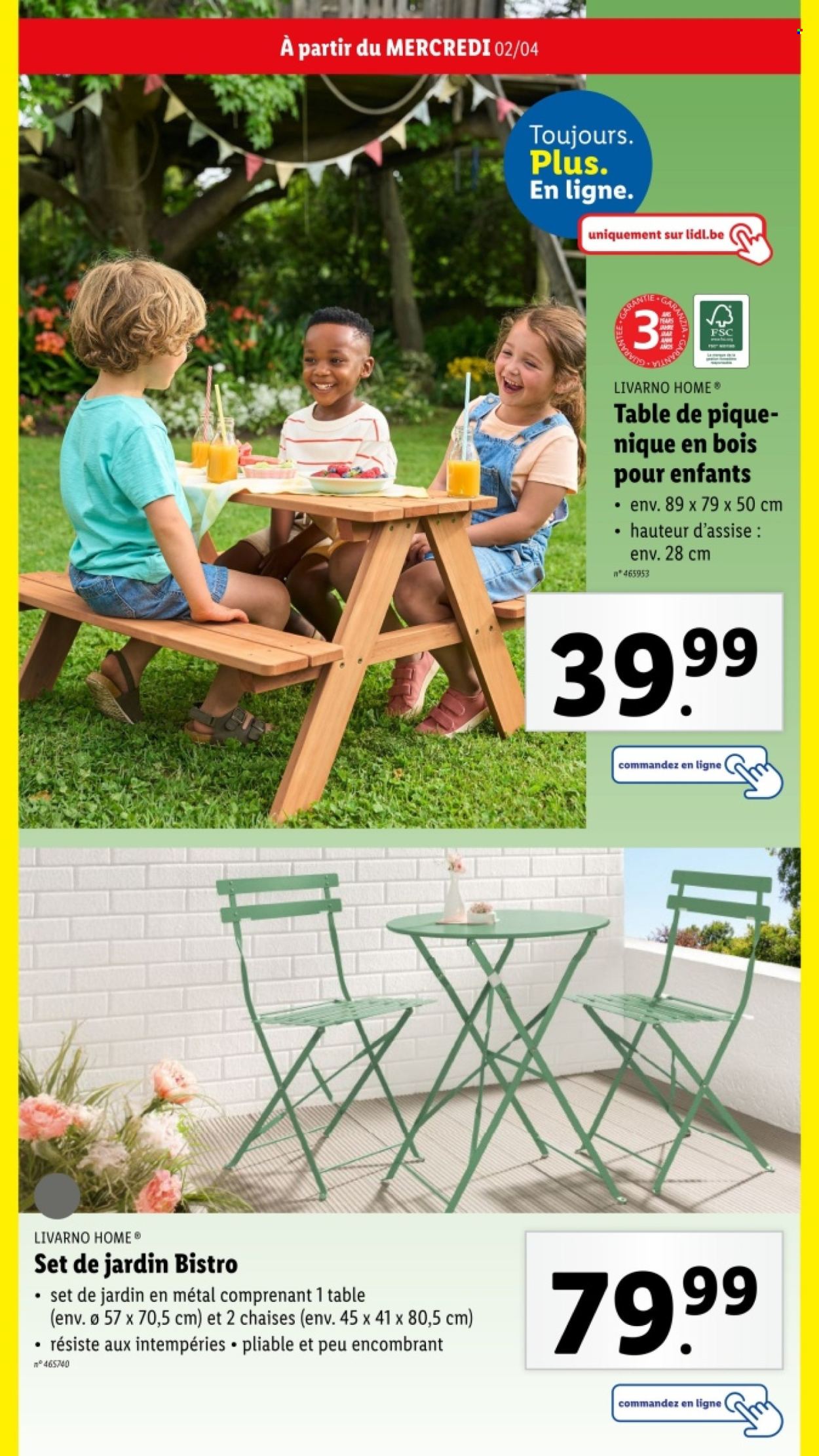 Lidl-aanbieding - 02/04/2025 - 13/05/2025. Pagina 1