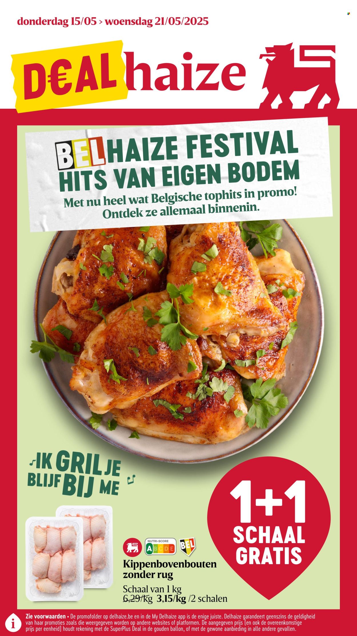 Delhaize-aanbieding - 15/05/2025 - 21/05/2025. Pagina 1