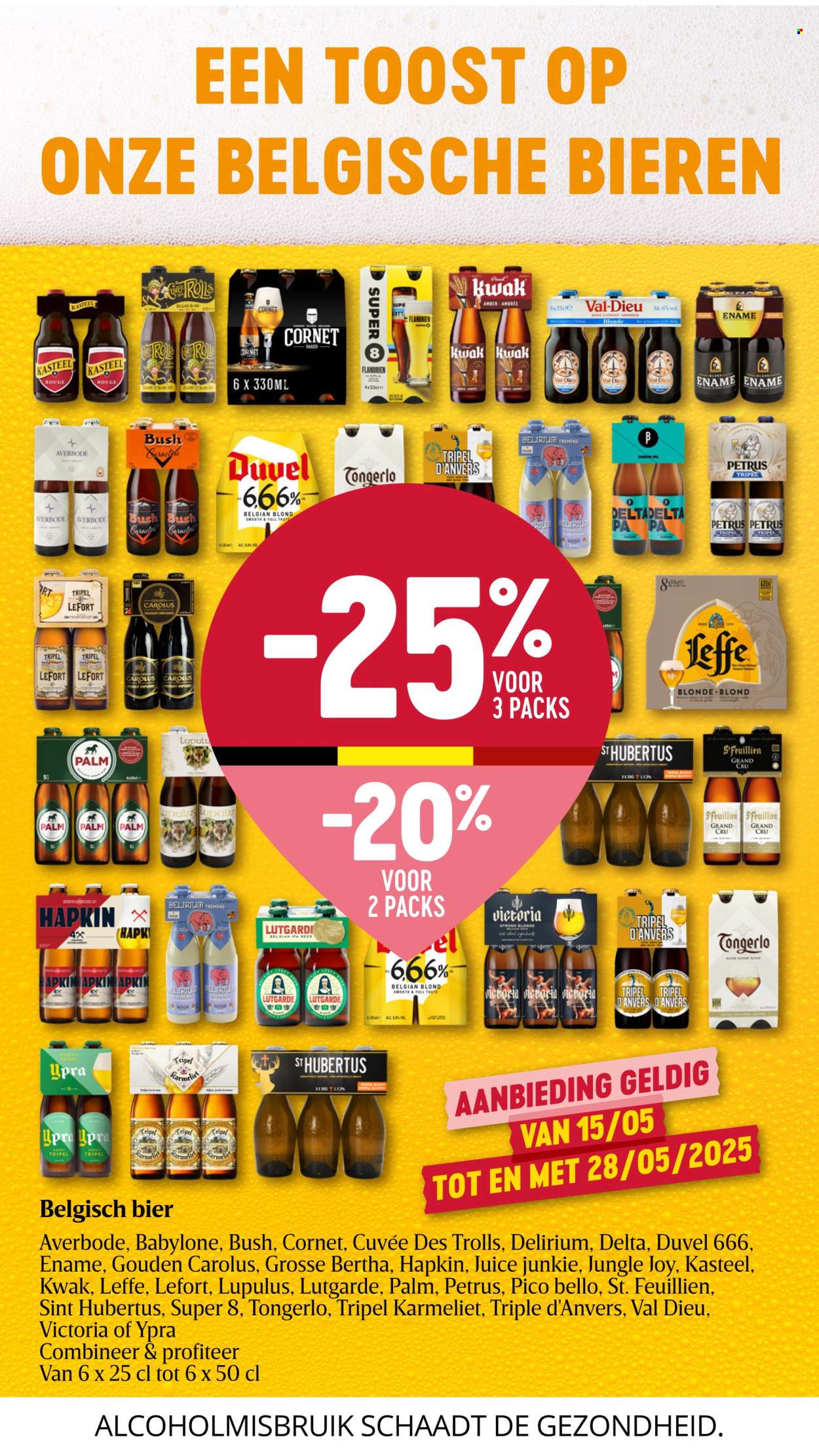 Delhaize-aanbieding - 15/05/2025 - 21/05/2025. Pagina 1