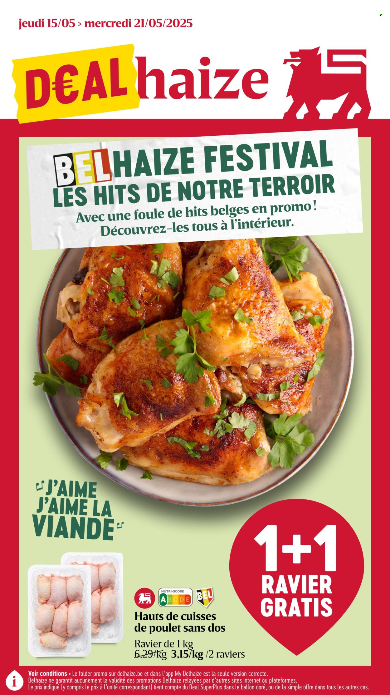Delhaize-aanbieding - 15/05/2025 - 21/05/2025. Pagina 1