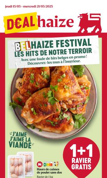 Delhaize-aanbieding - 15/05/2025 - 21/05/2025.