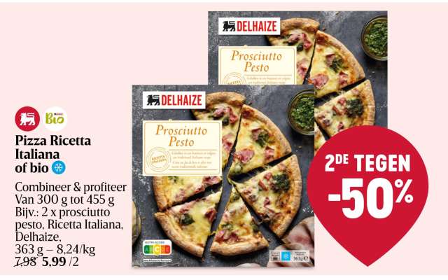 Pizza Ricetta Italiana of bio
