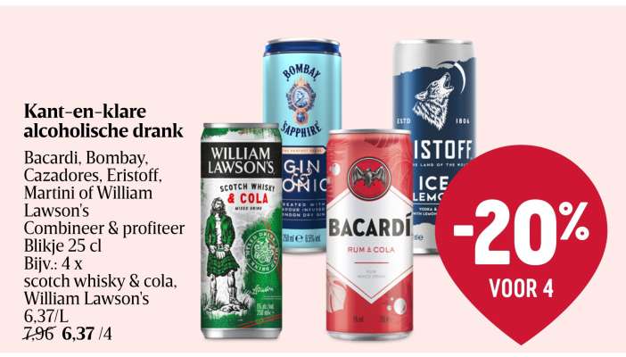 Kant-en-klare alcoholische drank