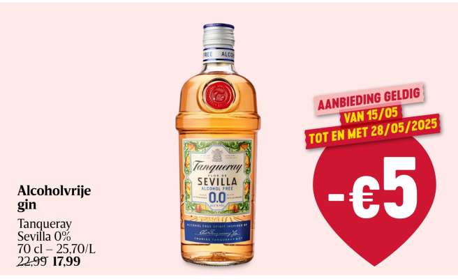 Alcoholvrije gin