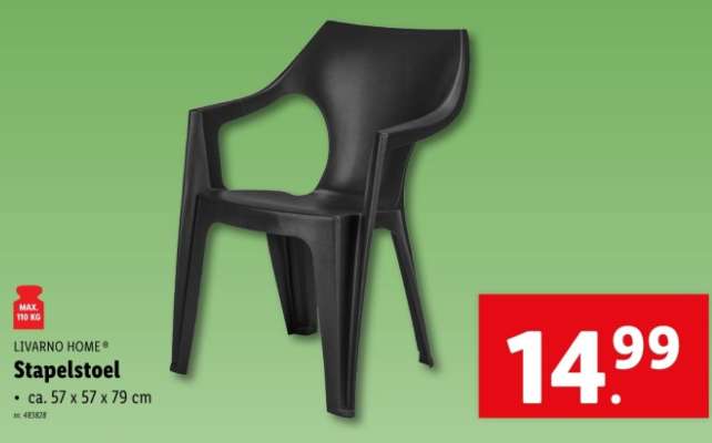 LIVARNO HOME® Stapelstoel