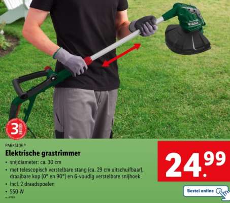 PARKSIDE Elektrische grastrimmer