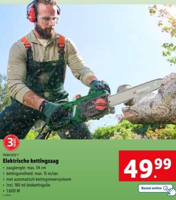 PARKSIDE Elektrische kettingzaag