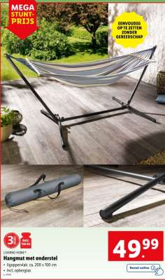Hangmat met onderstel