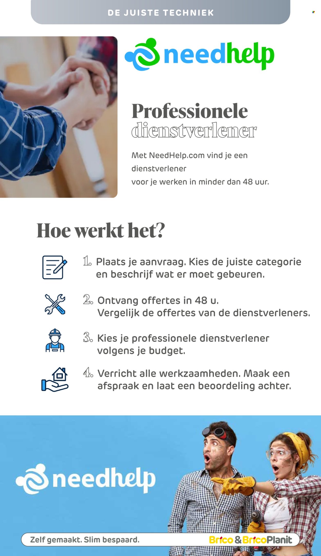 Brico-aanbieding. Pagina 1