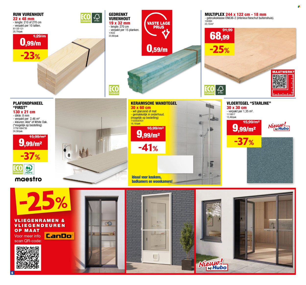 Hubo-aanbieding - 14/05/2025 - 25/05/2025. Pagina 1