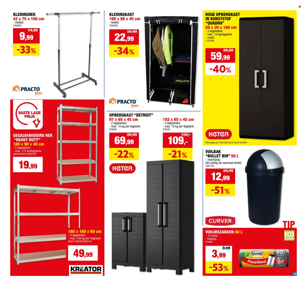Hubo-aanbieding - 14/05/2025 - 25/05/2025. Pagina 1