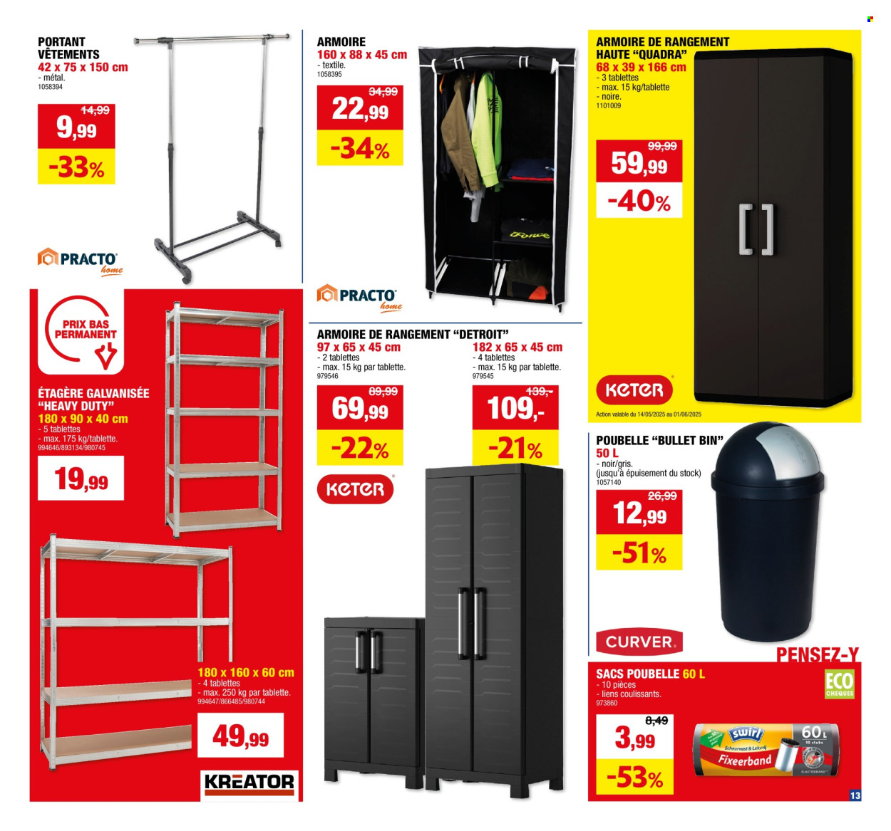 Hubo-aanbieding - 14/05/2025 - 25/05/2025. Pagina 1