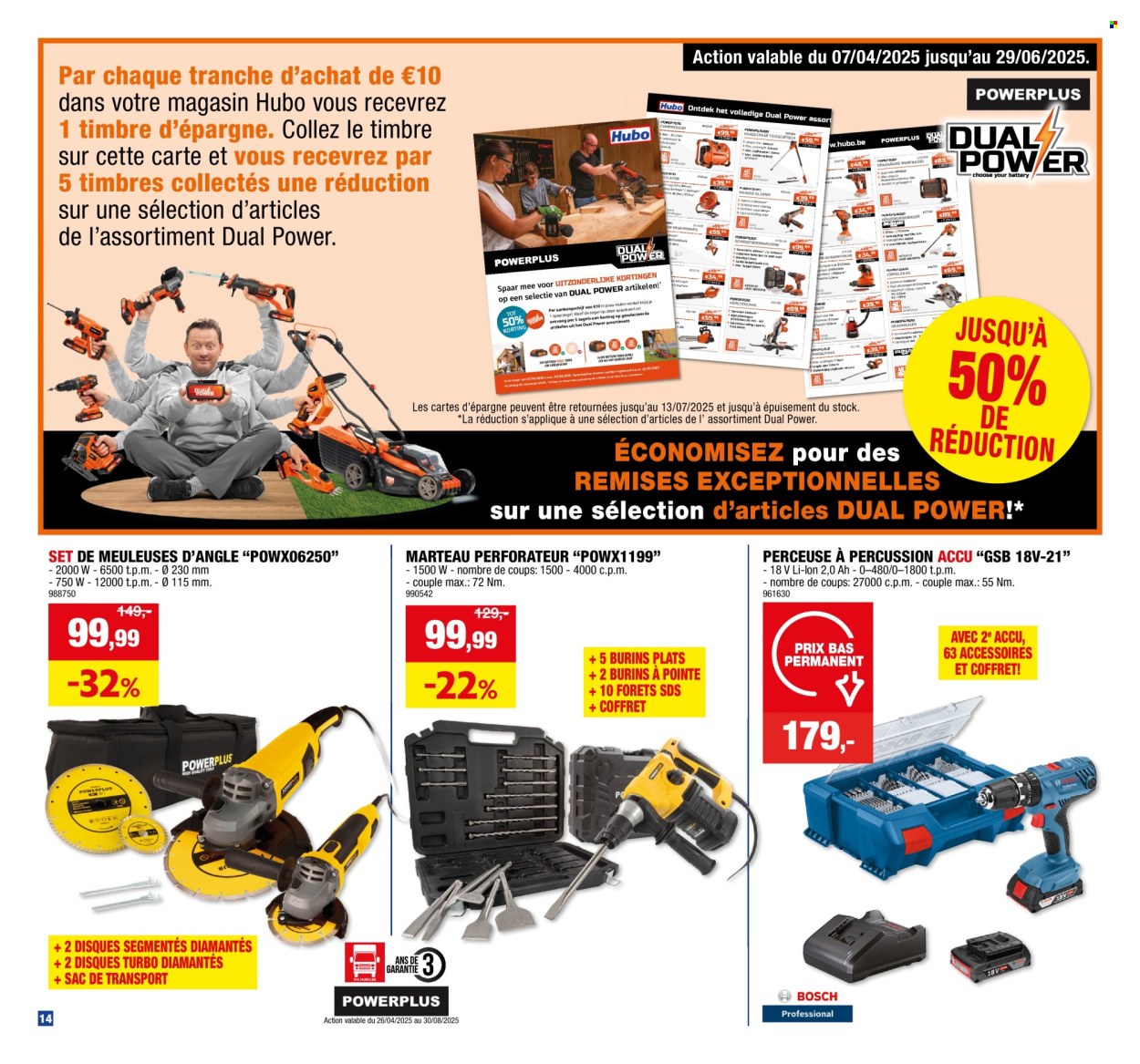 Hubo-aanbieding - 14/05/2025 - 25/05/2025. Pagina 1